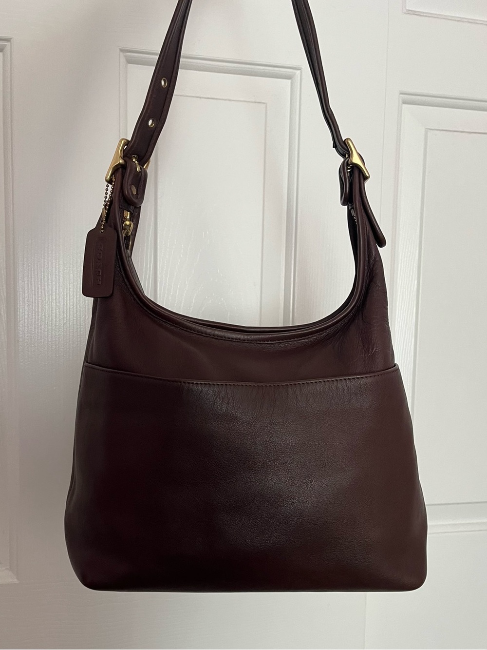 Vintage Coach Legacy Hobo Bag in Mahogany 9058